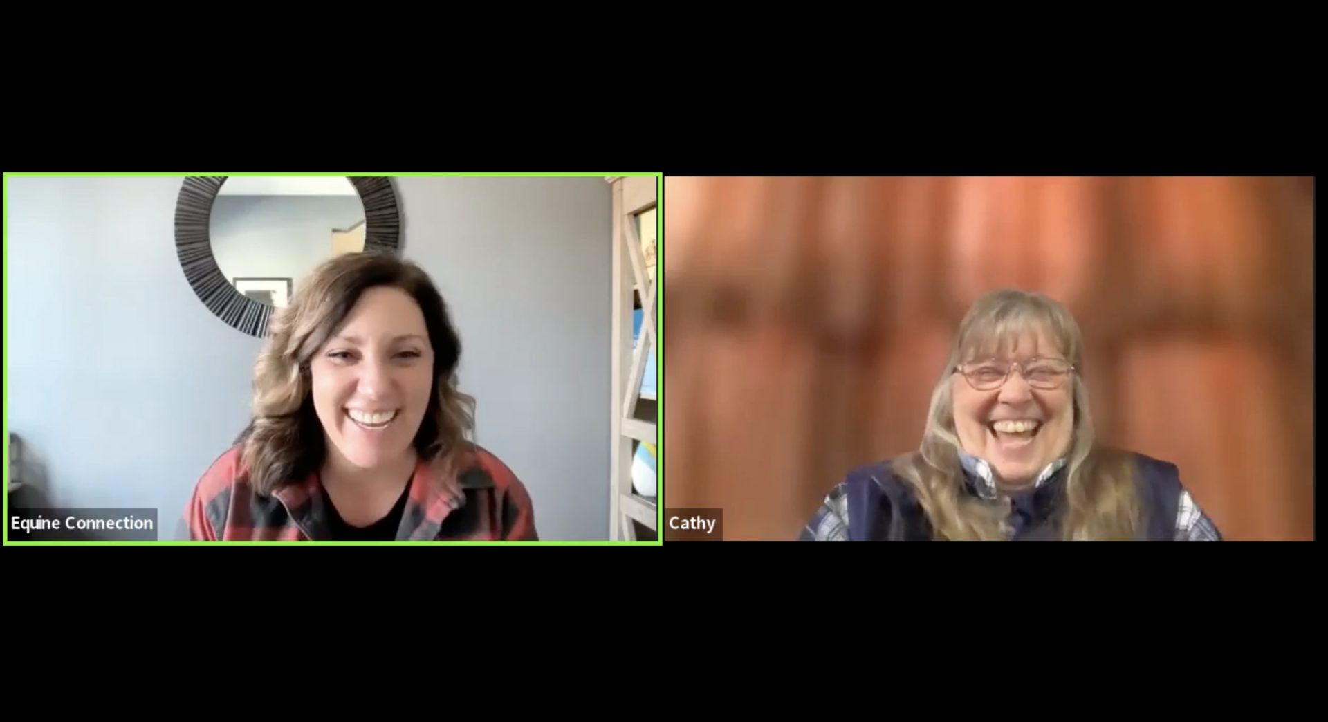 A facilitator story with Cathy, Officer Unicorn, and the kids who just needed to sniff a horse